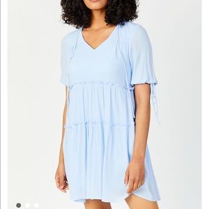 Altar’d State babydoll blue dress